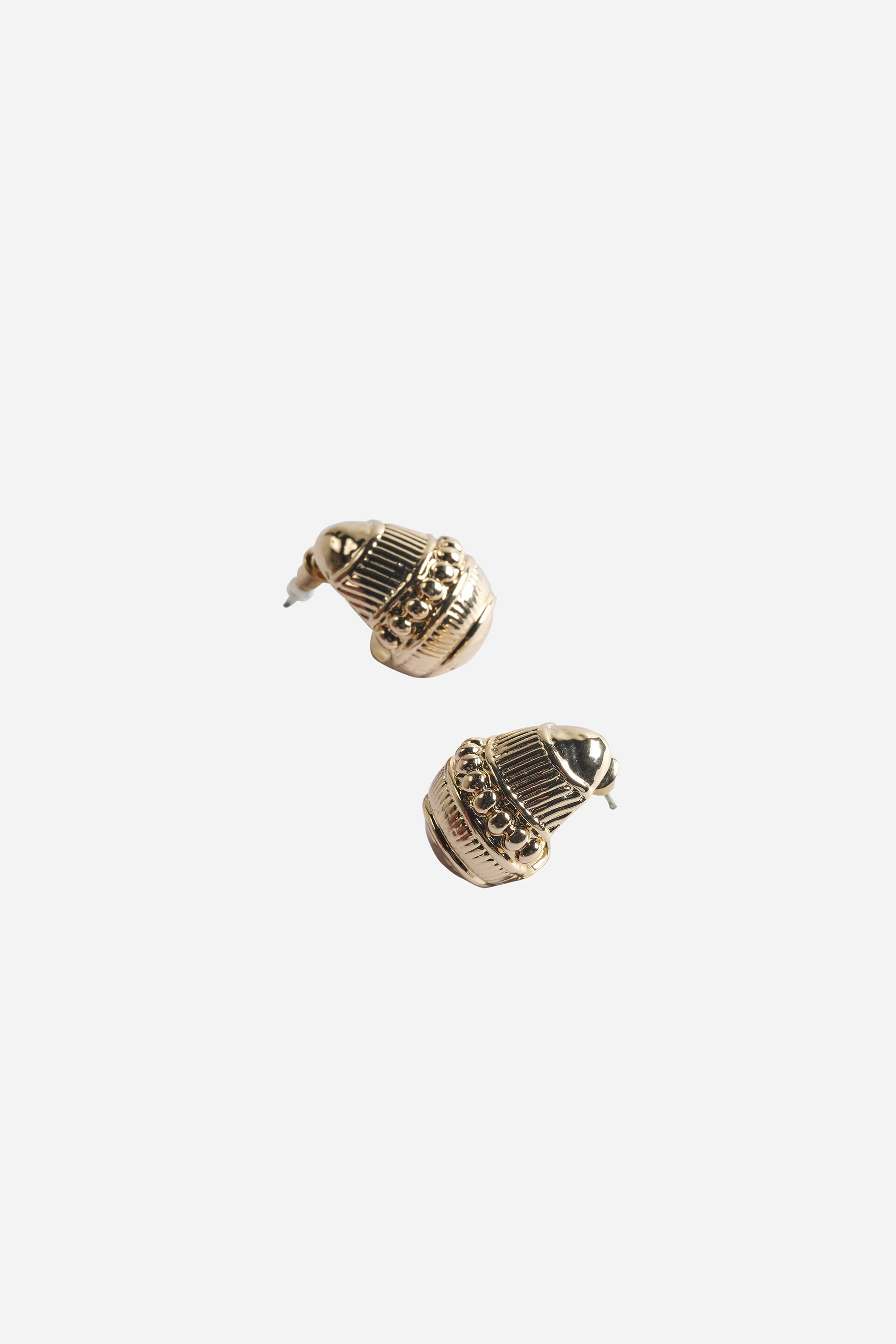 Elegant Gold Studs, , image 3